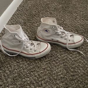 White high top converse